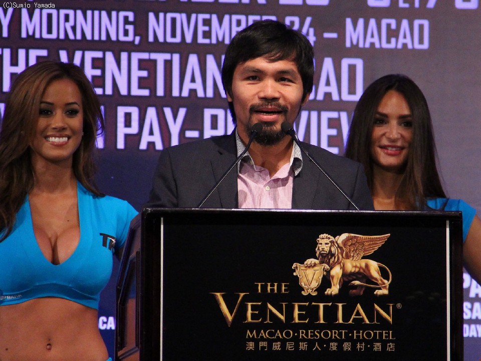 パッキャオ すでにリミット内