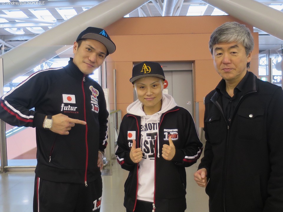 安藤麻里が敵地へ出発