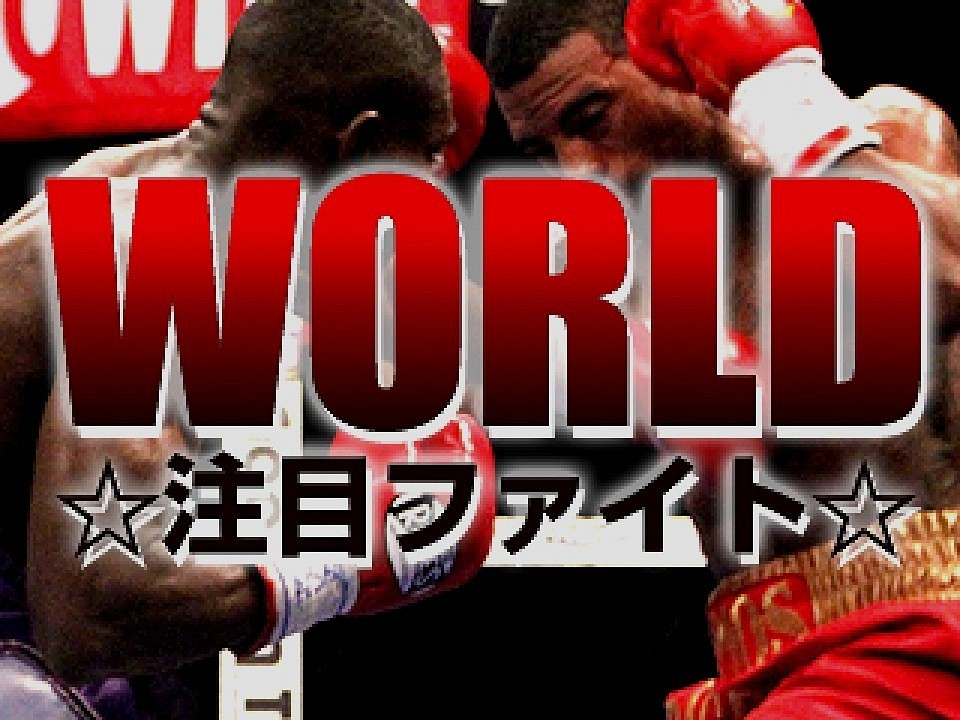 クルーザー級統一戦は5/21