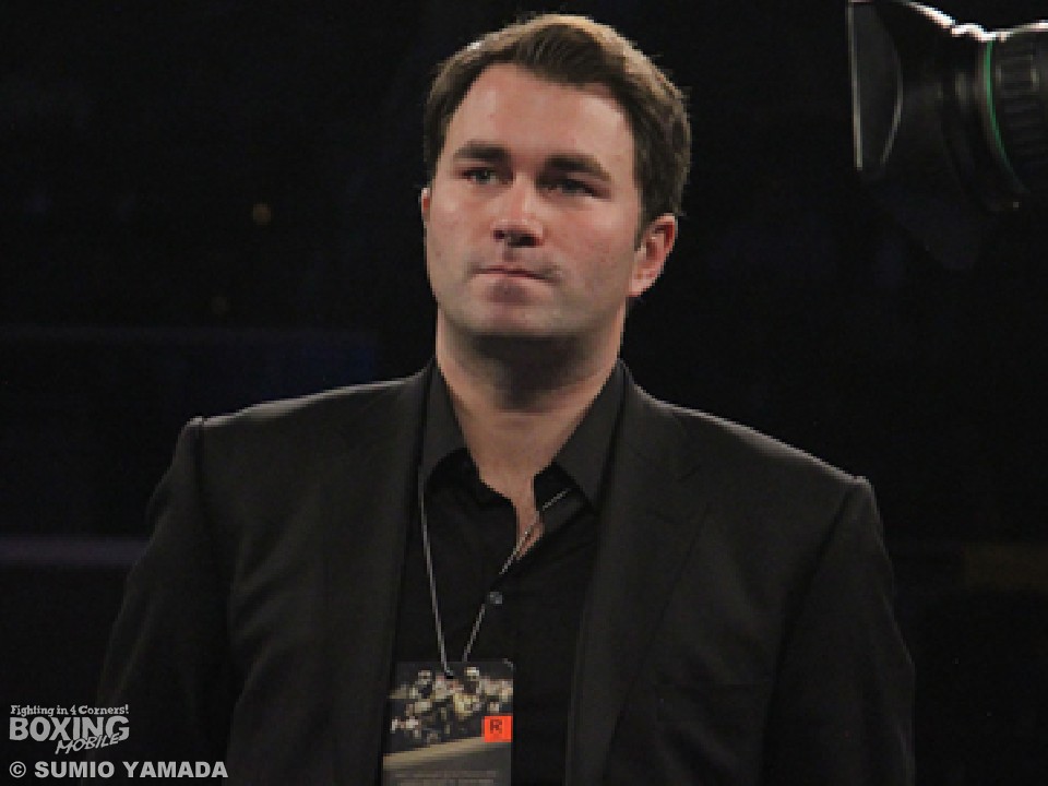 プロモーターのエディ・ハーンが決めた!