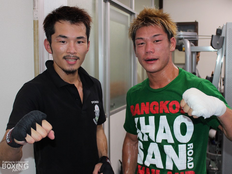 勅使河原弘晶と阿部麗也がスパーで激突!