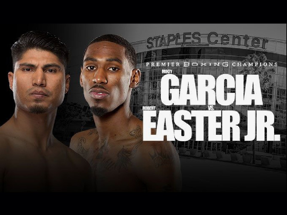 WBC・IBF王座ライト級統一戦ガルシアvsイースターJr