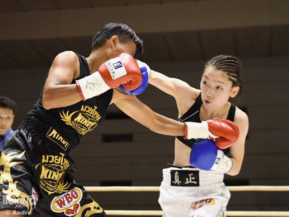 佐伯霞が3戦目でベルトにアタック!