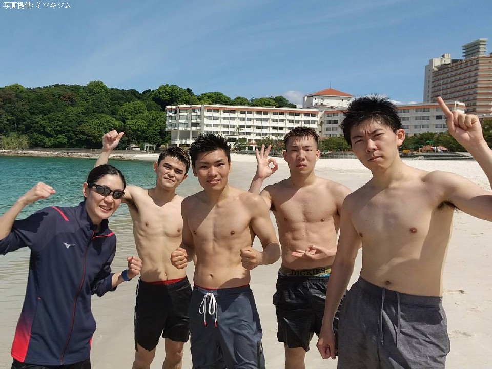 奥田朋子が白浜で走り込み合宿