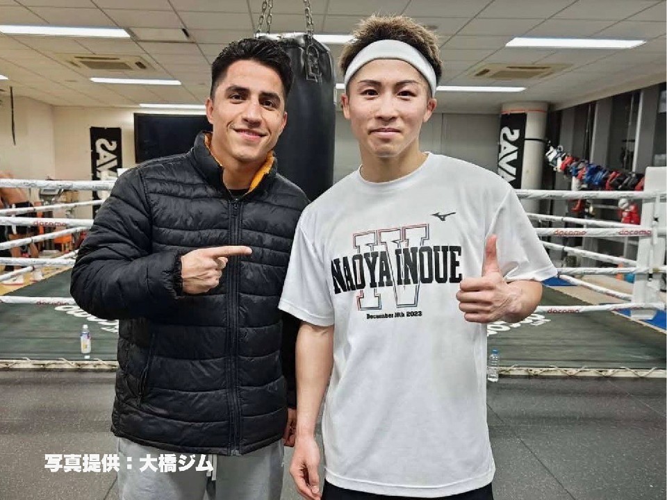 井上尚弥がメキシコの強豪とスパー!