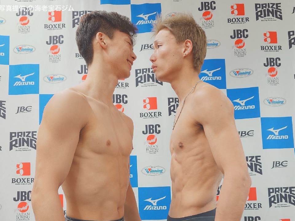 中井龍とキム・テソンが火花を散らす